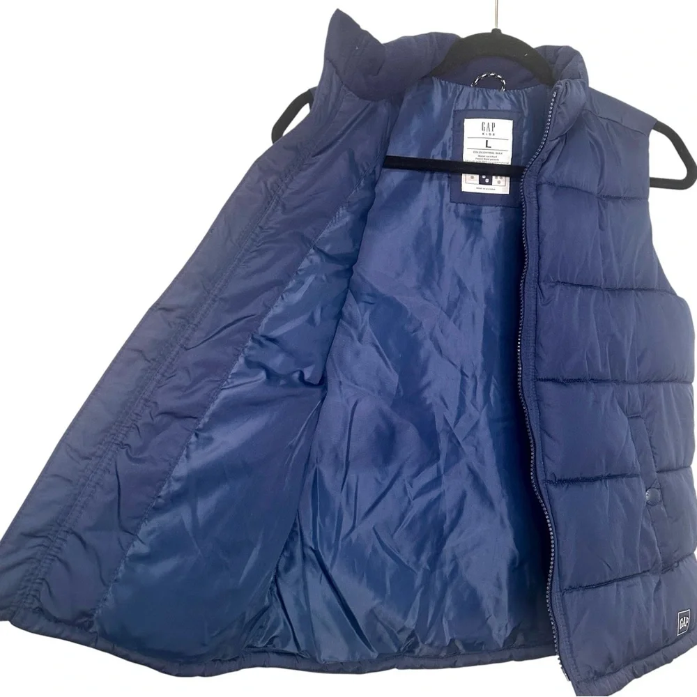 GAP Kids Navy ColdControl Max Jacket Size Large.